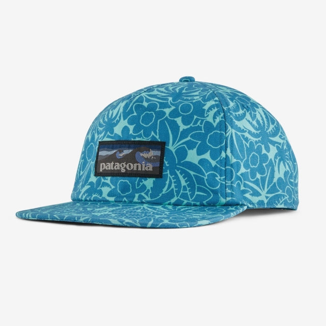Patagonia Boardshort Label Funfarer Cap Abundance: Anacapa Blue