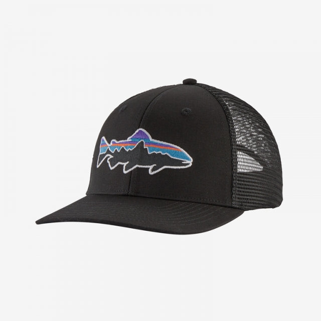 Patagonia Fitz Roy Trout Trucker Hat Black