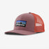 Patagonia P-6 Logo Trucker Hat Evening Mauve