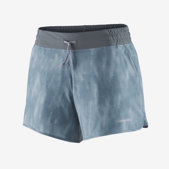 Patagonia Nine Trails Shorts - 6 In. Agave: Light Plume Grey