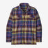 Patagonia L/s Organic Cotton Mw Fjord Flannel Shirt Sun Rays: Obsidian Plum