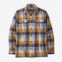 Patagonia L/s Organic Cotton Mw Fjord Flannel Shirt Guides: Dried Mango