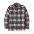 Patagonia L/s Organic Cotton Mw Fjord Flannel Shirt Forage: Ink Black