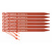 Big Agnes Dirt Dagger Ul 6" Tent Stakes: Pack Of 6 Orange