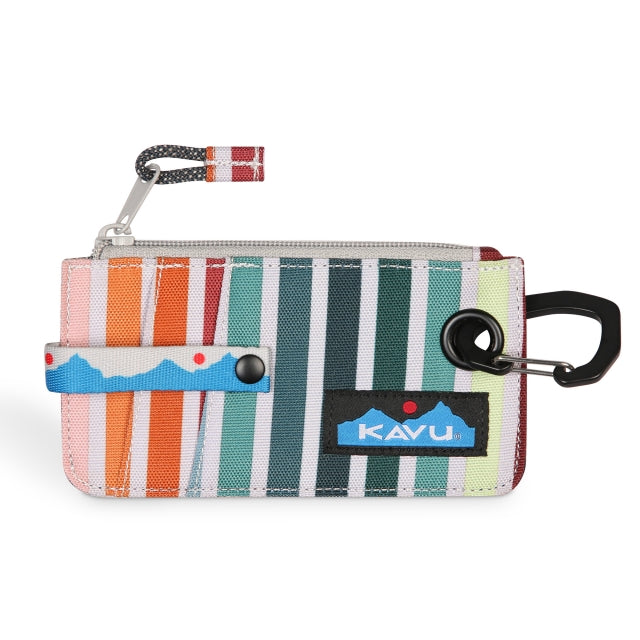 Kavu Clipper Card Case November Stripe