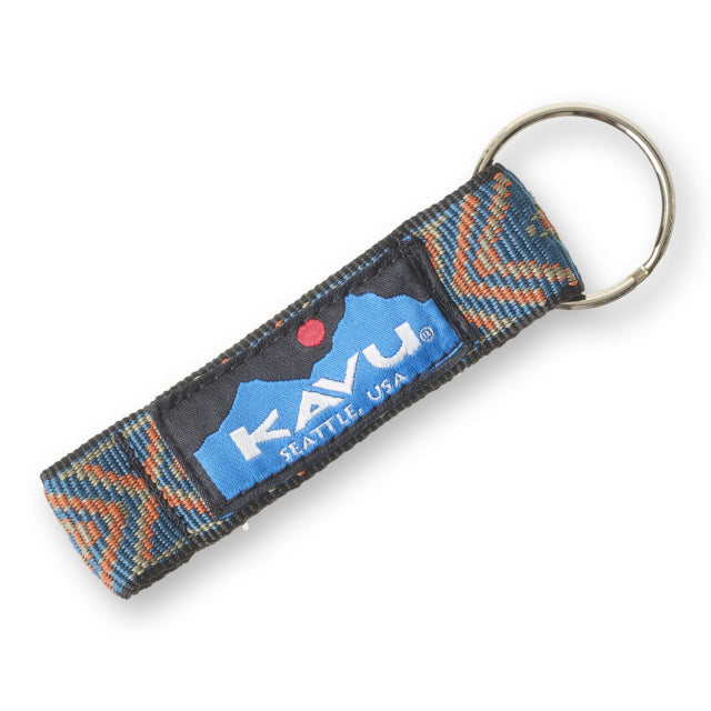 Kavu Key Chain Teal Geo