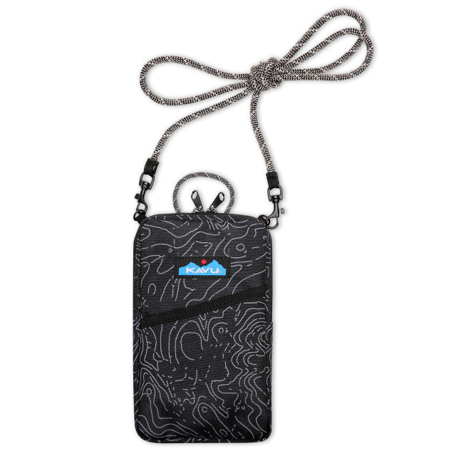 Kavu Essential Case Black Topo