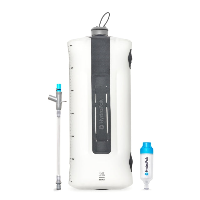 HydraPak Seeker+ 6 L Gravity Filter Kit Clear