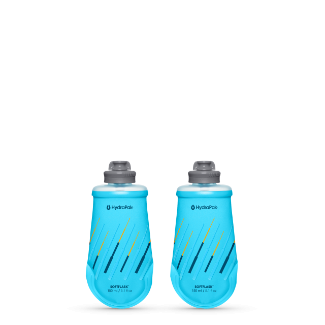 Hydrapak Softflask 150ml - 2- Pack Malibu Blue