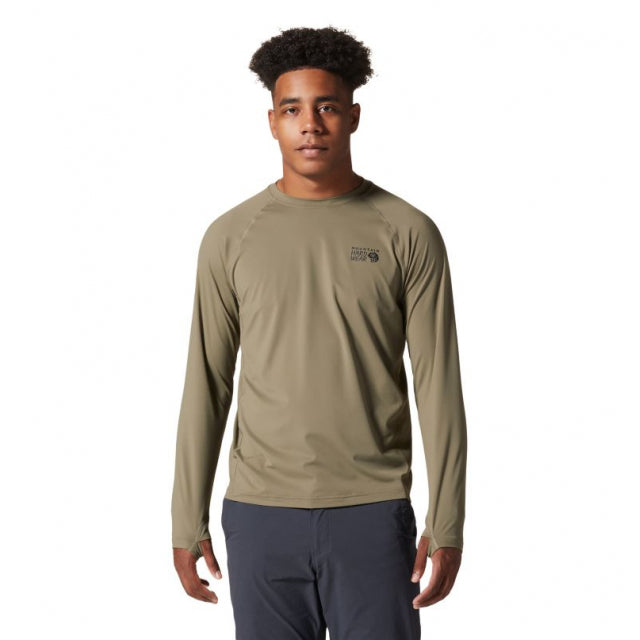 Mountain Hardwear Crater Lake Long Sleeve Crew Stone Green