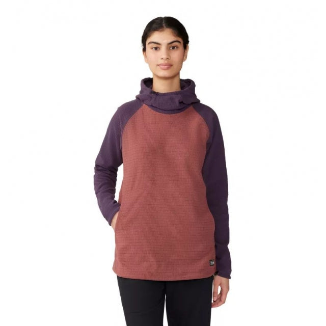 Mountain Hardwear Summit Grid Tunic Hoody Clay Earth/Blurple