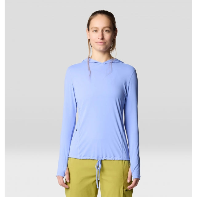 Mountain Hardwear Crater Lake Long Sleeve Hoody Light Illusion