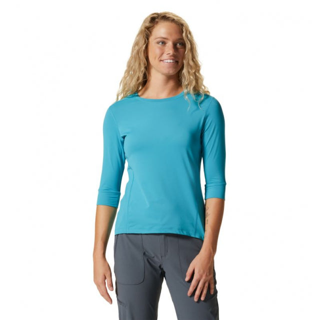 Mountain Hardwear Crater Lake 3/4 Crew Teton Blue