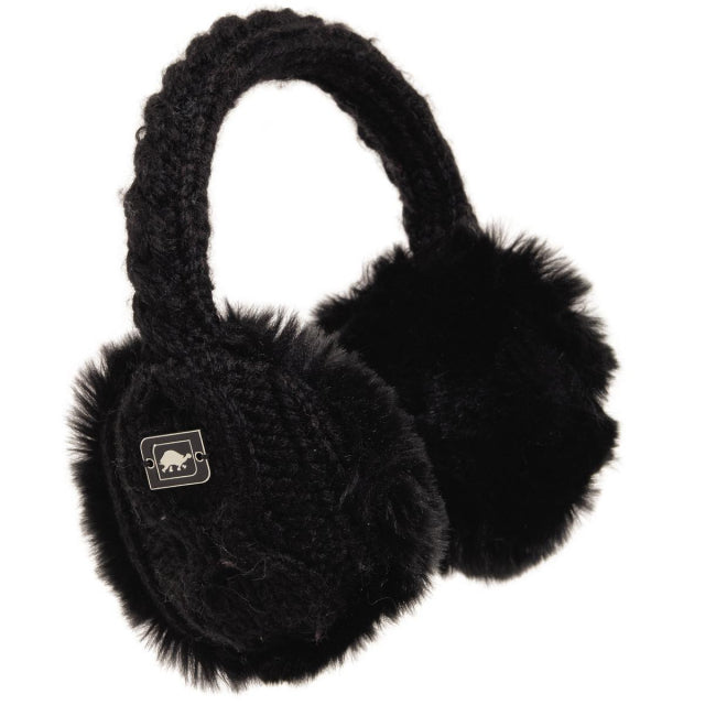 Turtle Fur Ear Muffin Black