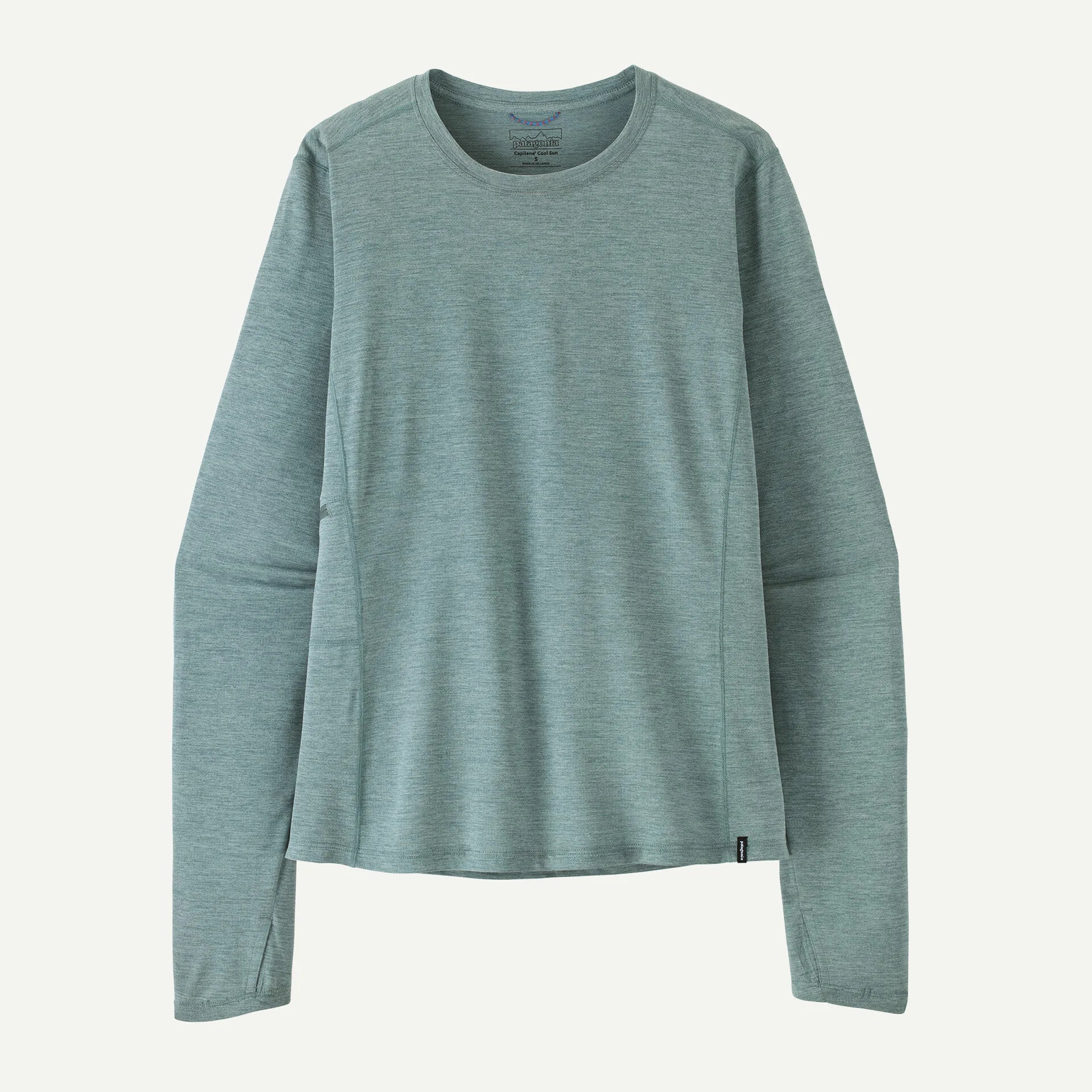 Patagonia Long Sleeved Capilene Cool Sun Shirt Nouveau Green - Blue Sage