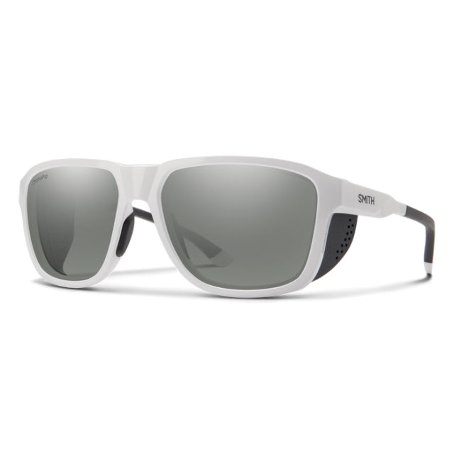 Smith Optics Embark White - ChromaPop Polarized Platinum Mirror
