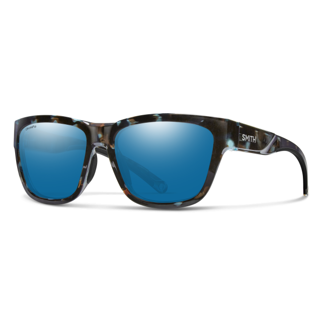 Smith Optics Joya Sky Tortoise - ChromaPop Glass Polarized Blue Mirror