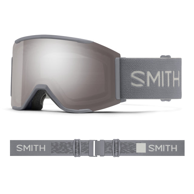 Smith Optics Squad Mag Cirrus Grey | ChromaPop Sun Platinum Mirror