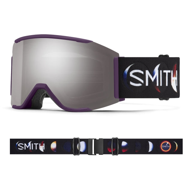 Smith Optics Squad Mag Cherry Lacquer Phases | ChromaPop Sun Platinum Mirror