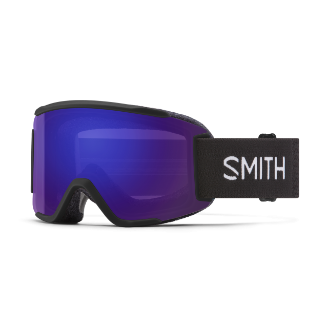 Smith Optics Squad S Black - ChromaPop Everyday Violet Mirror