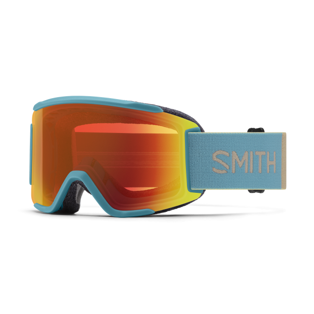 Smith Optics Squad S Storm Colorblock + ChromaPop Everyday Red Mirror