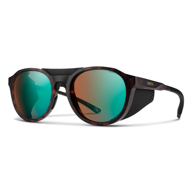 Smith Optics Venture Matte Tortoise - ChromaPop Glacier Photochromic Copper Opal Mirror