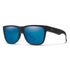 Smith Optics Lowdown 2 Matte Black - ChromaPop Glass Polarized Blue Mirror