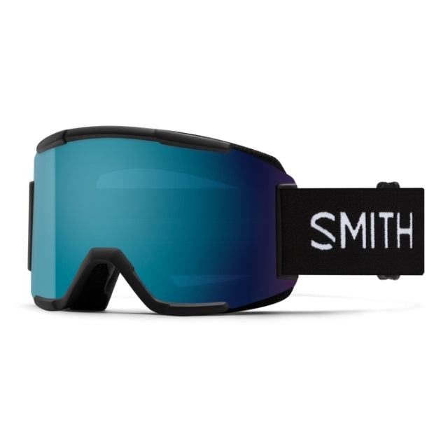 Smith Optics Squad Black  | ChromaPop Sun Blue Mirror