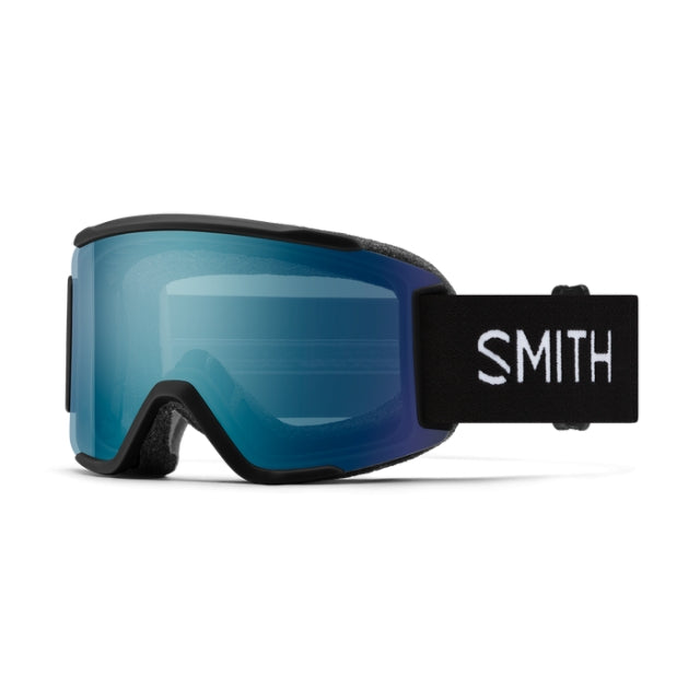 Smith Optics Squad S Black | ChromaPop Everyday Blue Mirror