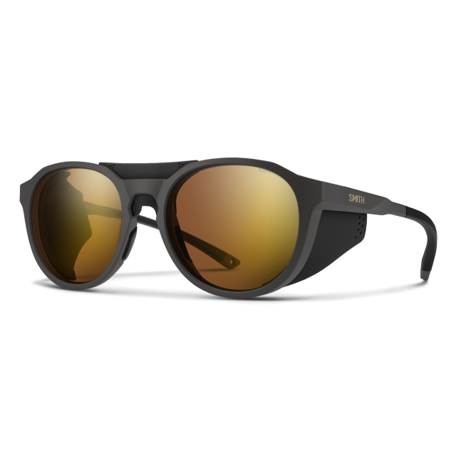 Smith Optics Venture Matte Gravy | ChromaPop Glacier Photochromic Copper Gold Mirror