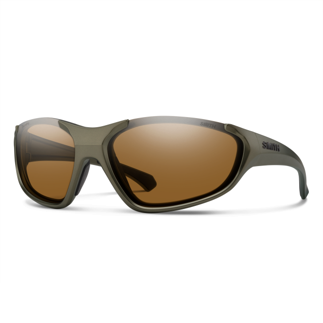 Smith Optics Sliders Matte Olive Oil / Chromapop Brown
