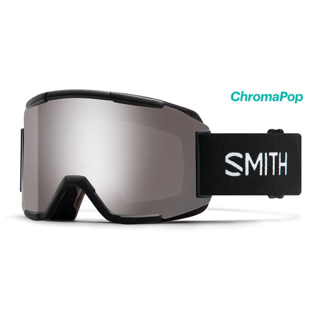 Smith Optics Squad Lens Black  - ChromaPop Sun Platinum Mirror