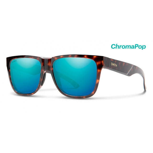Smith Optics Lowdown 2 Tortoise - ChromaPop Polarized Opal Mirror