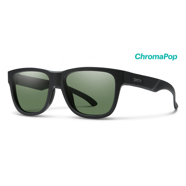 Smith Optics Lowdown Slim 2 Matte Black - ChromaPop Polarized Gray Green
