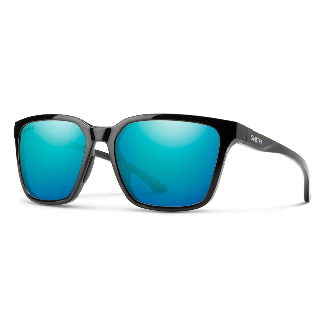 Smith Optics Shoutout Black + ChromaPop Polarized Opal Mirror