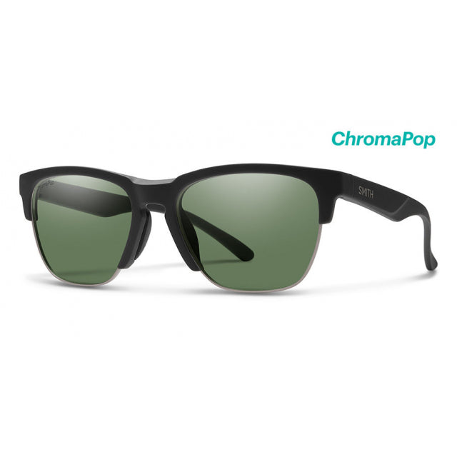Smith Optics Haywire Matte Black + Chromapop Polarized Gray Green