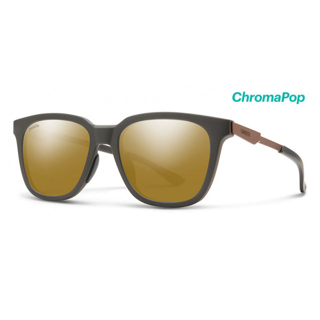 Smith Optics Roam Matte Gravy - ChromaPop Polarized Bronze Mirror