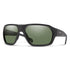 Smith Optics Deckboss Matte Black - ChromaPop Polarized Gray Green