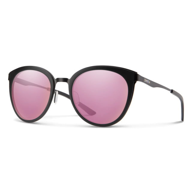 Smith Optics Somerset Matte Black + Pink Mirror