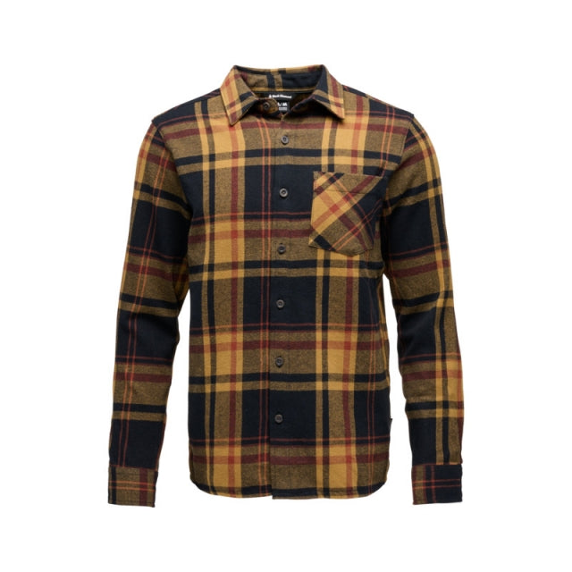 Black Diamond Project Flannel Black-Flax Plaid