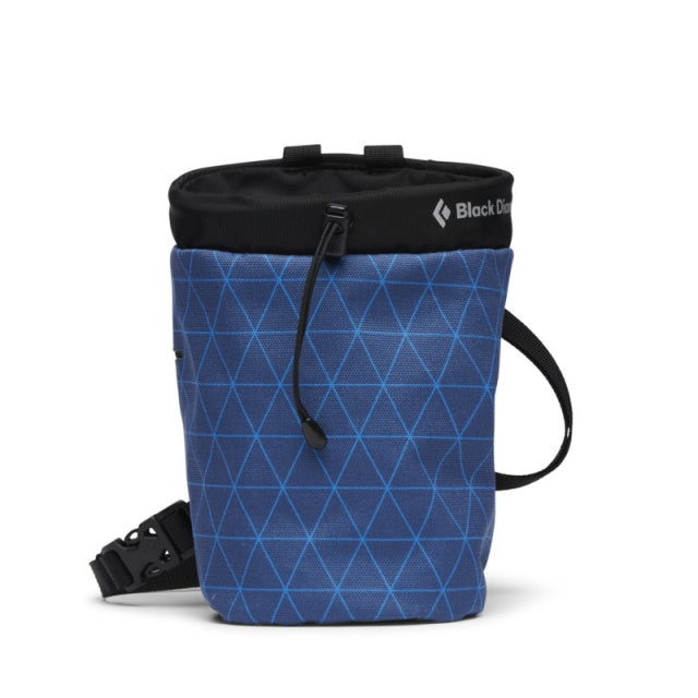 Black Diamond Gym Chalk Bag Ultra Blue Triangle