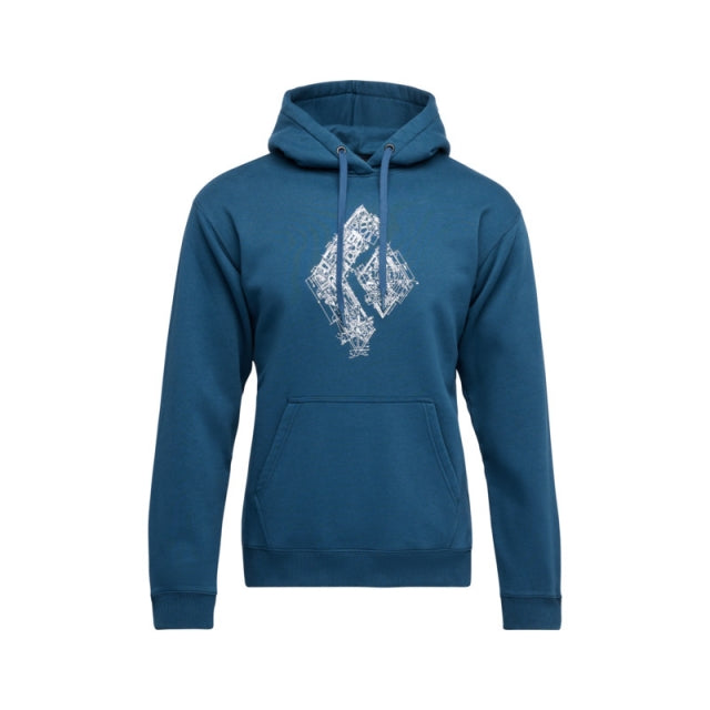 Black Diamond Engineered Diamond Pullover Hoody Indigo