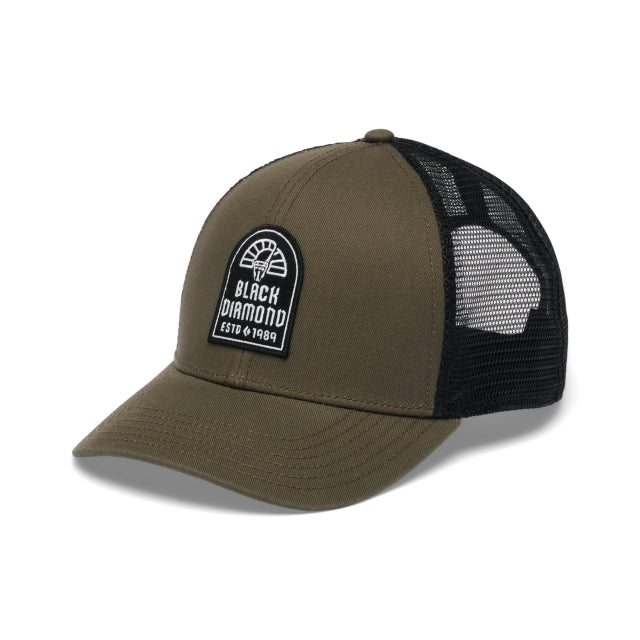 Black Diamond Bd Trucker Hat Basalt-Black-Black Cam Patch