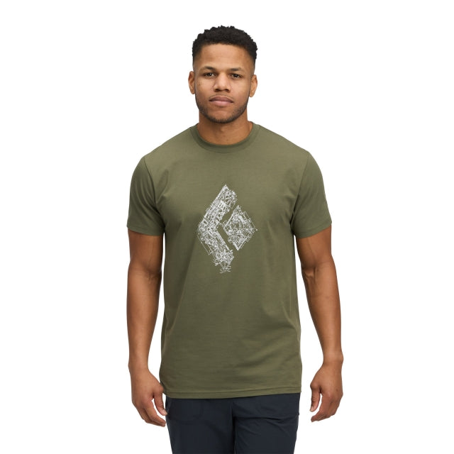 Black Diamond Engineered Diamond Short Sleeve Tee Tundra