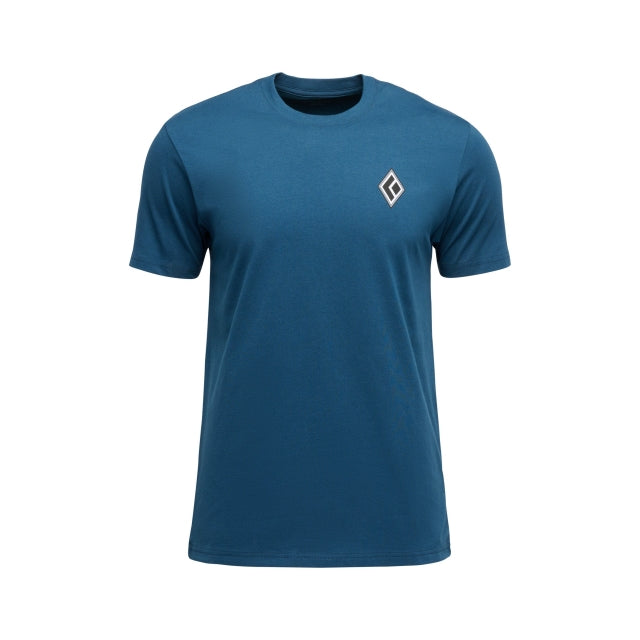 Black Diamond Heritage Alpinist Short Sleeve Tee Indigo