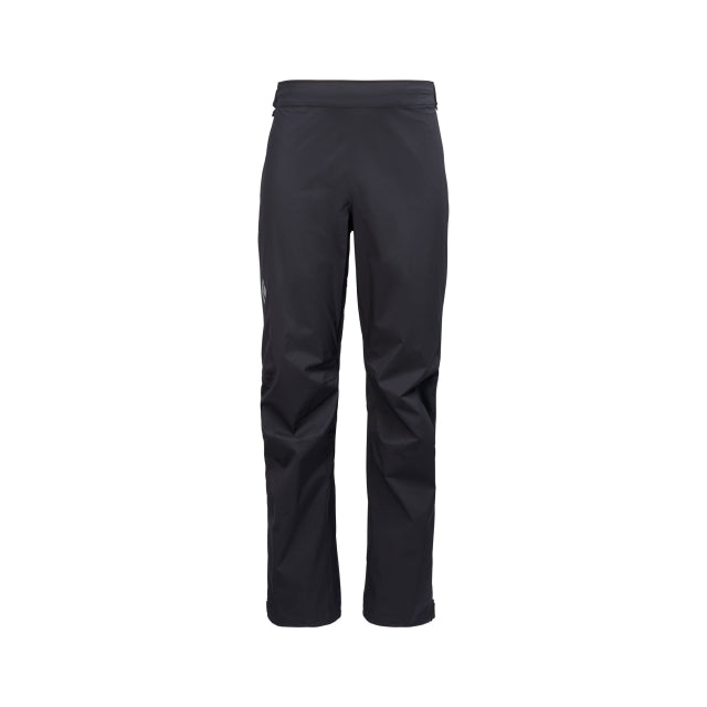 Black Diamond Mens Fineline Stretch Full Zip Pants Long Black