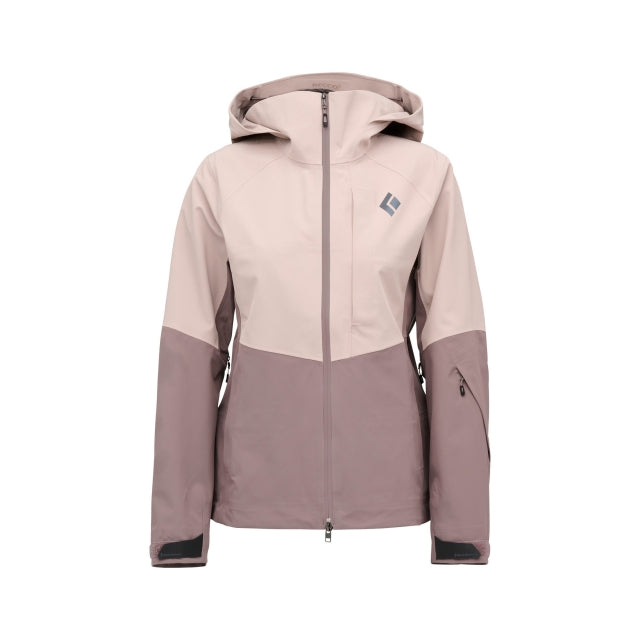 Black Diamond Recon Stretch Shell Pale Mauve-Dark Mauve