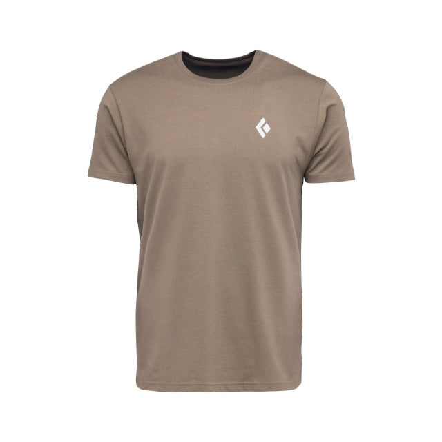 Black Diamond Bd Backcountry Stamp Short Sleeve Tee Walnut