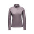 Black Diamond Womens Coefficient Lt Quarter Zip Pullover Dark Mauve
