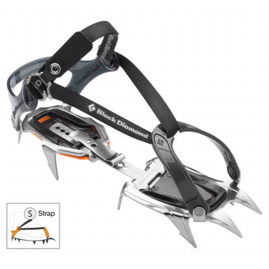 Black Diamond Contact Strap Crampons Militr Black